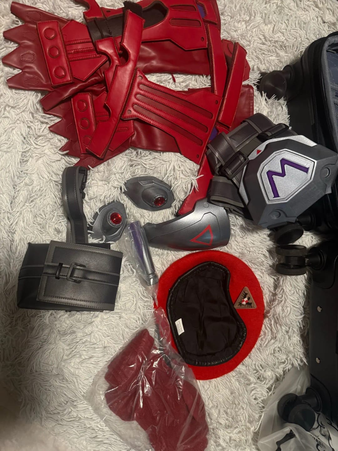 Customer photo review of Street Fighter Overwatch 2 Widowmaker Cosplay Costume – Full Set & wig