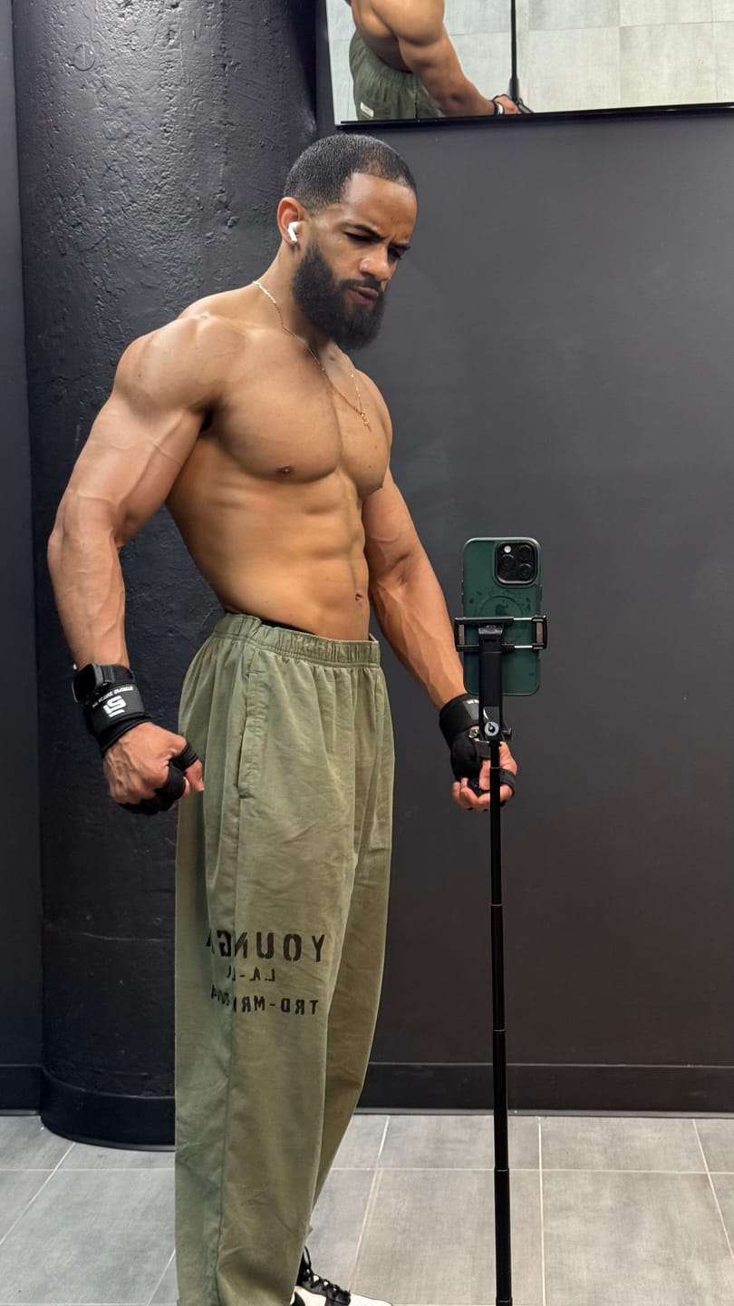Customer photo review of 2162 - Elevated Pump Cover Joggers