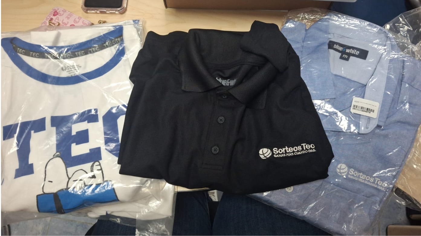 Customer photo review of Camisa Casual Oxford Sorteos Tec