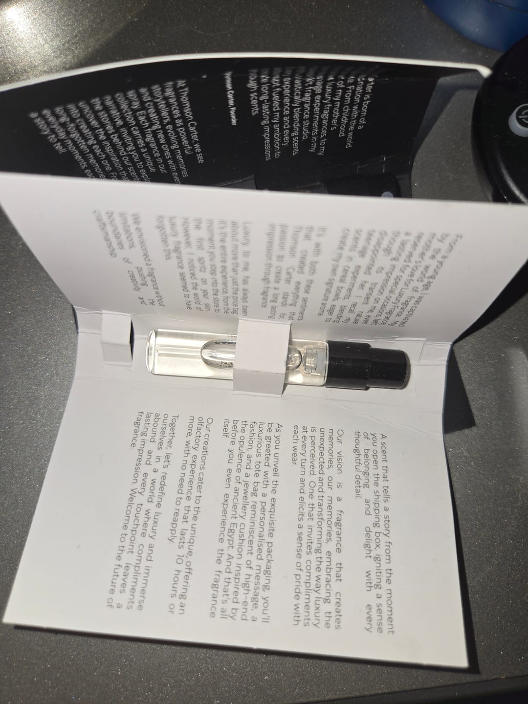 Customer photo review of Fragrance Discovery Kit | 5x 2ml | Eau de Parfum