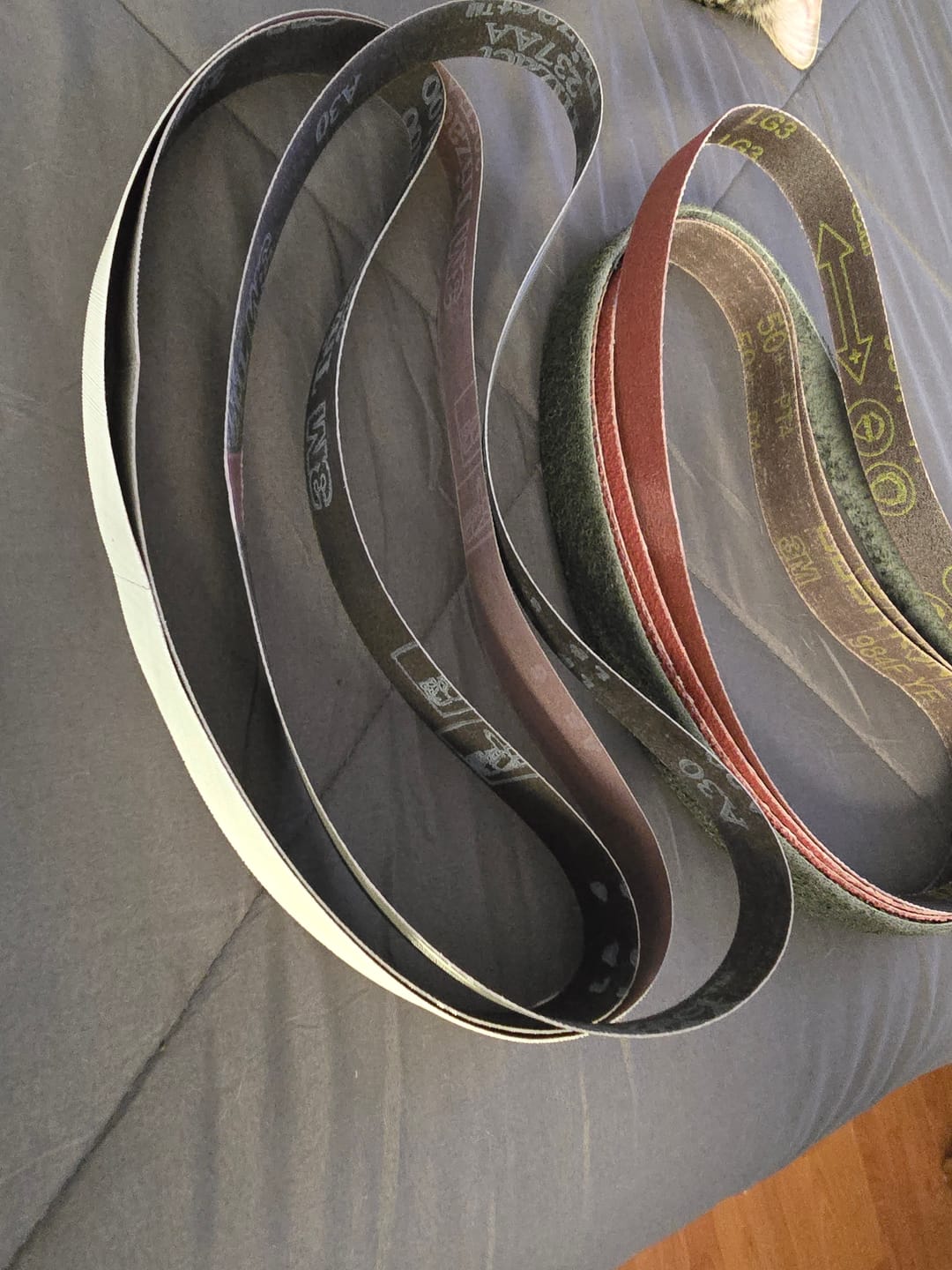 Customer photo review of 3M Trizact™ 237AA Belts