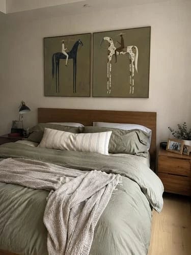 Customer photo review of Vintage Americana Art｜Desert Riders