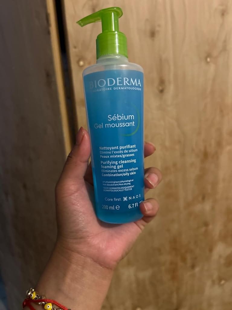 Customer photo review of Bioderma Sebium Purifying Cleansing Foaming Gel