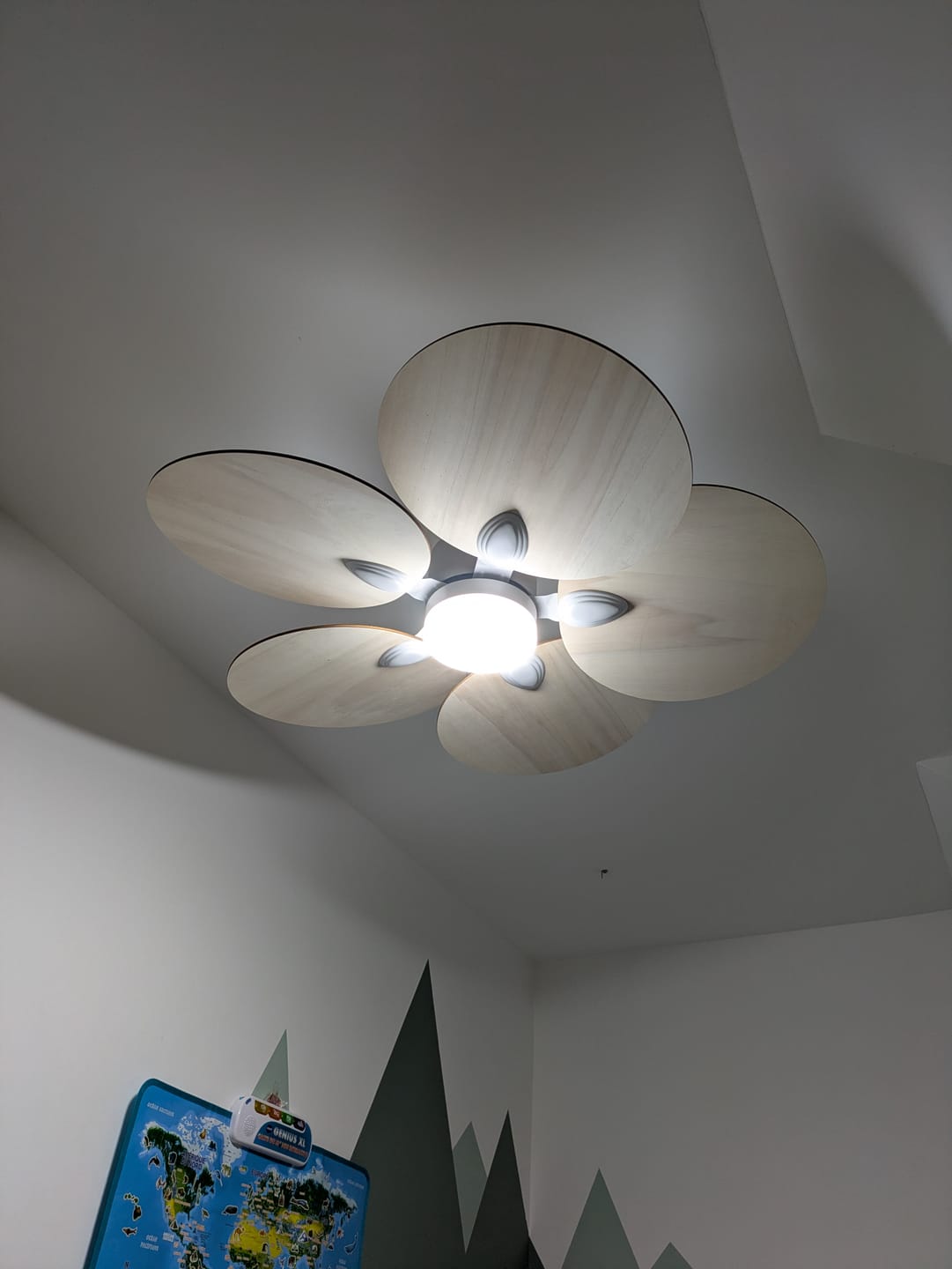 Customer photo review of Lotus | Ventilateur de plafond