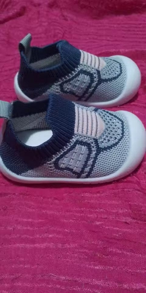Customer photo review of Playbino ComfySteps Print Antirutsch Baby Sneakers mit Motiv | Lauflernschuhe rutschfest atmungsaktiv waschbar