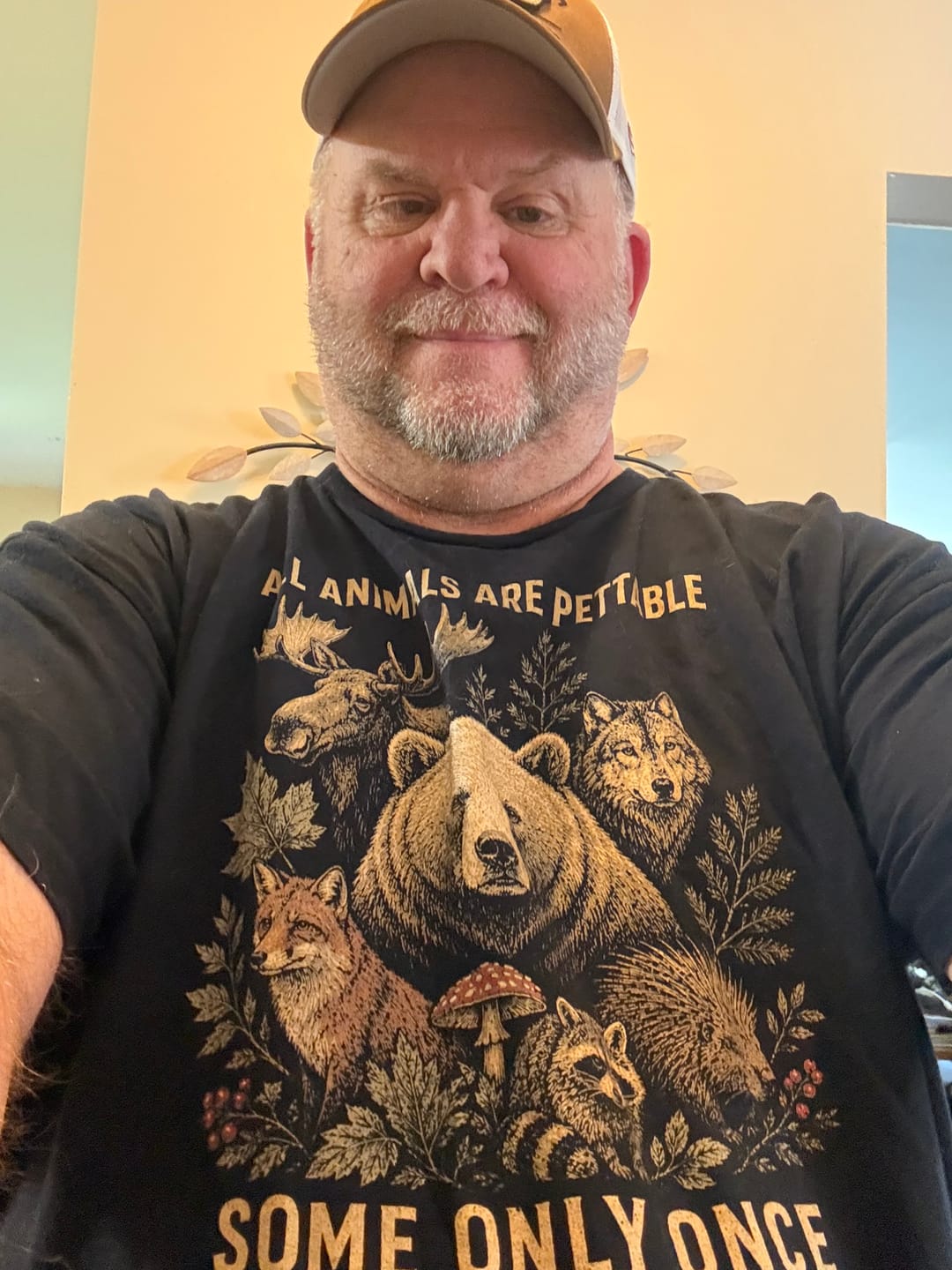 Customer photo review of Pettable Once T-Shirt