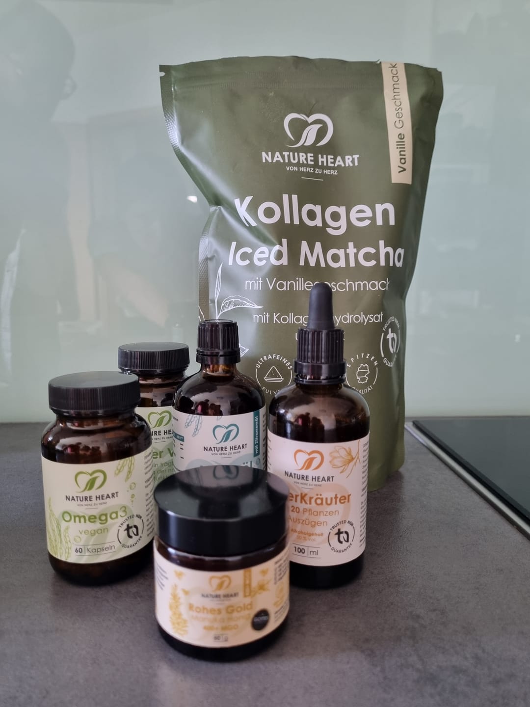 Customer photo review of Kollagen Iced Matcha