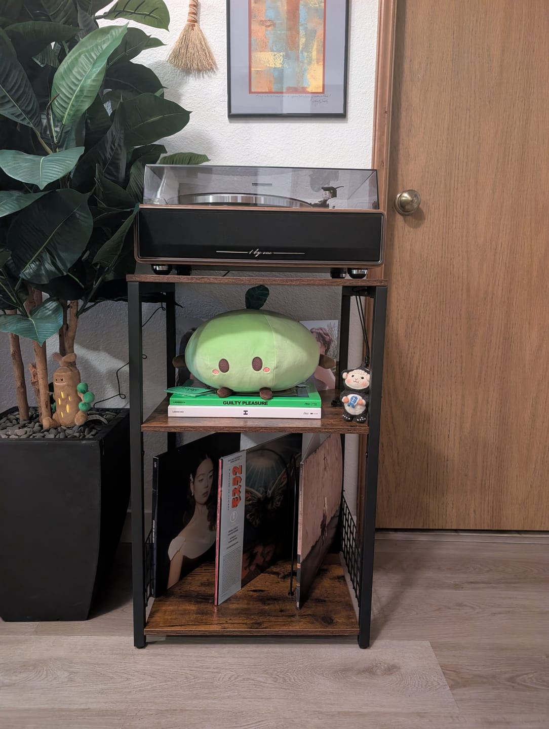 Customer photo review of Stardew Valley - Green Junimo Pillow Plush