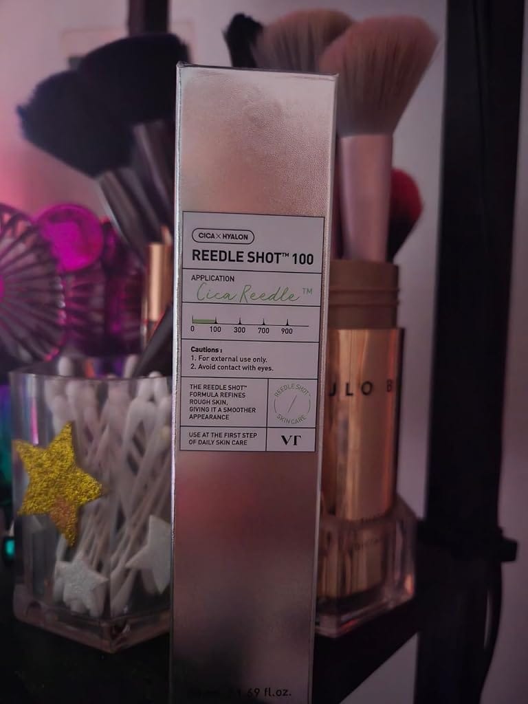Customer photo review of VT COSMETICS CICA Reedle Shot 300