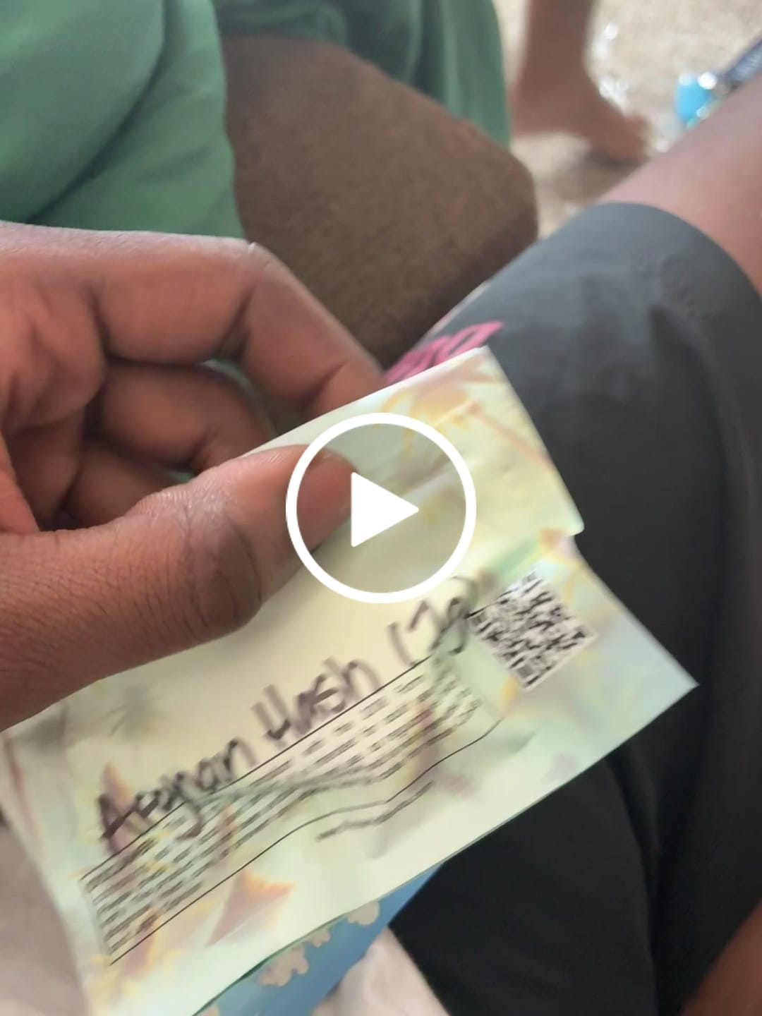 Customer video review of THCA Hash