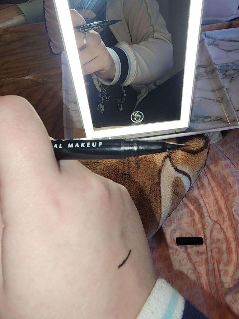 Customer photo review of NYX Lift N Snatch Brow Tint Pen
