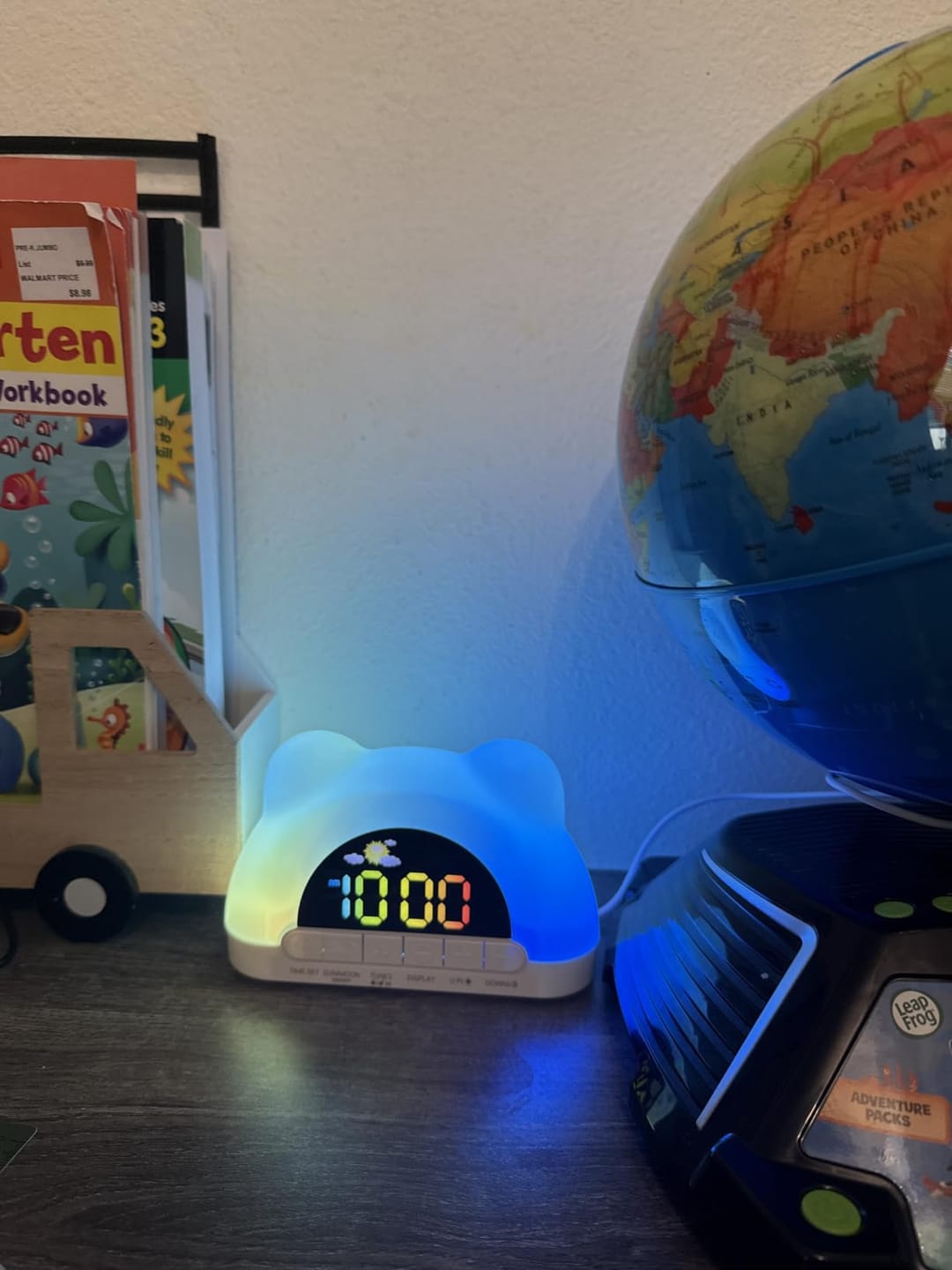 Customer photo review of SleepBuddy – Kinderwecker mit Schlaftrainer & Nachtlicht