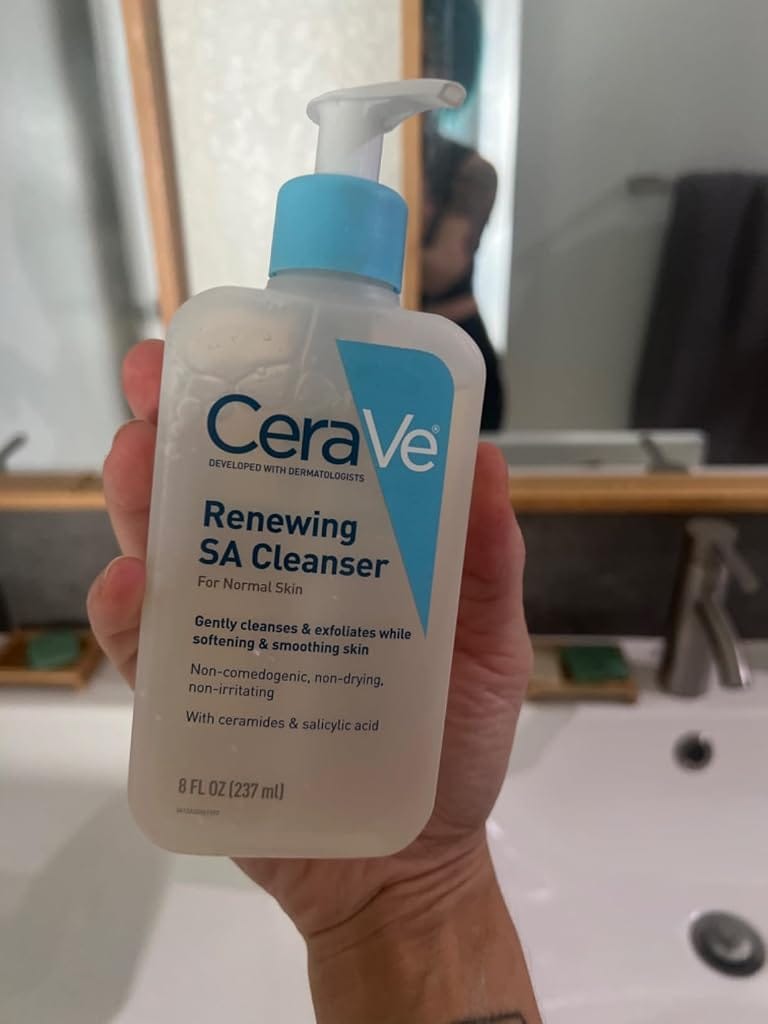 Customer photo review of CeraVe Renewing SA Cleanser – 273ml