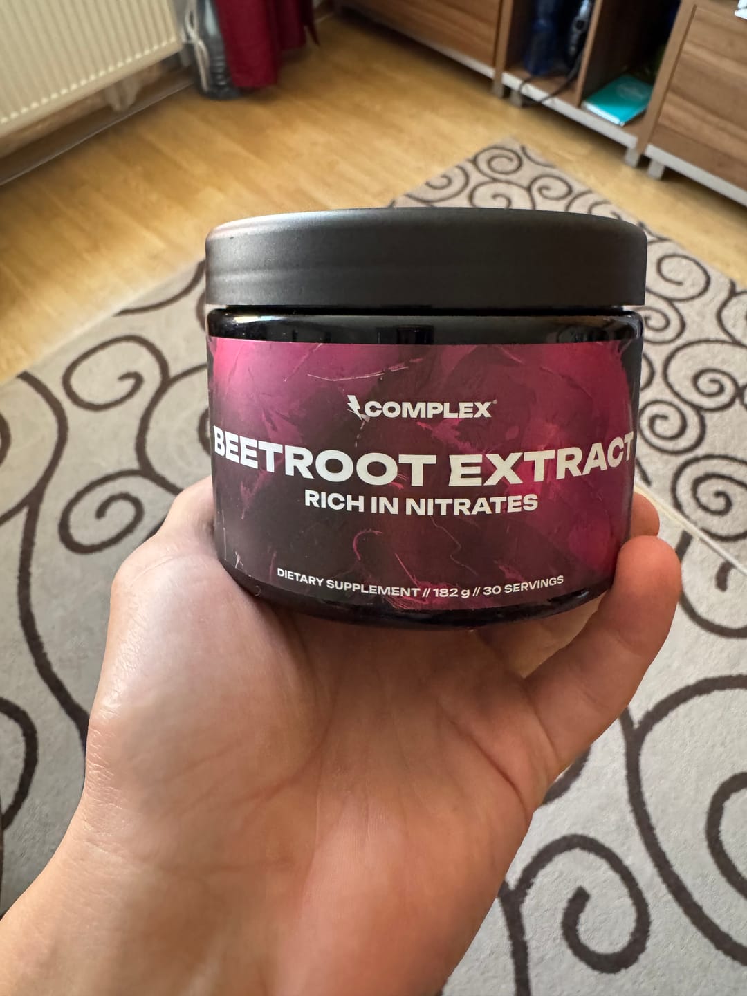 Customer photo review of Beetroot Extract 10%