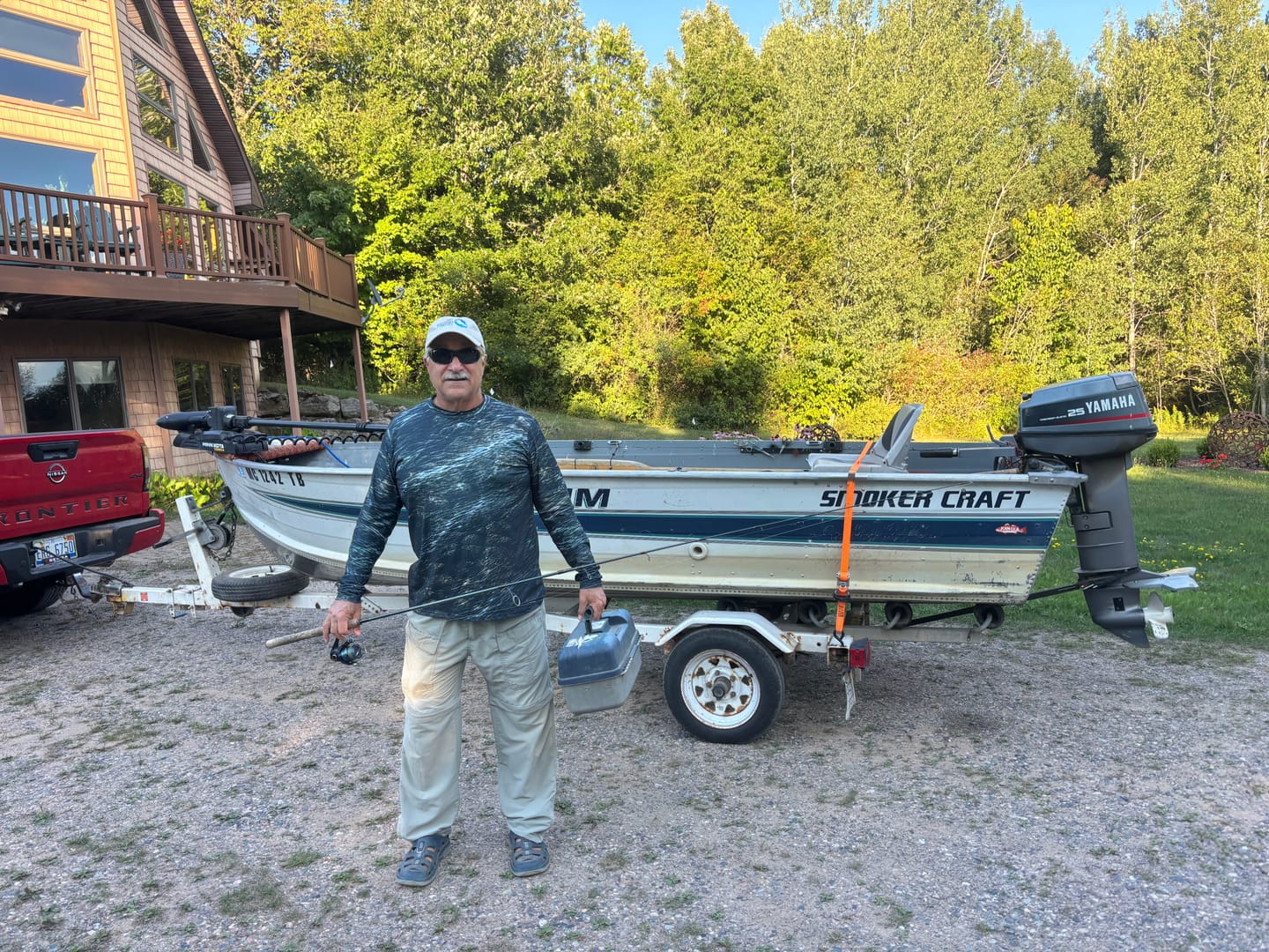 Customer photo review of Performance Fishing Long Sleeve - Clear Flats Redfish Hunt - RRF02