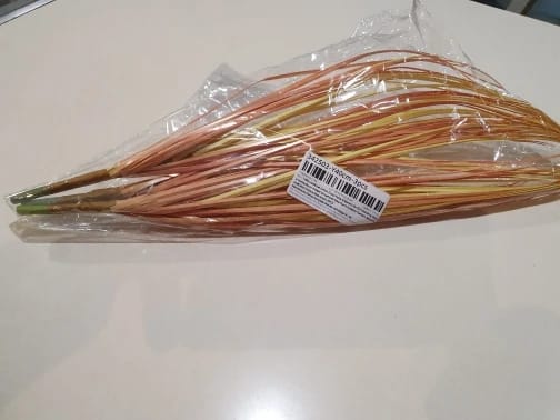 Customer photo review of Artificial Onion Grass Fake Greenery
