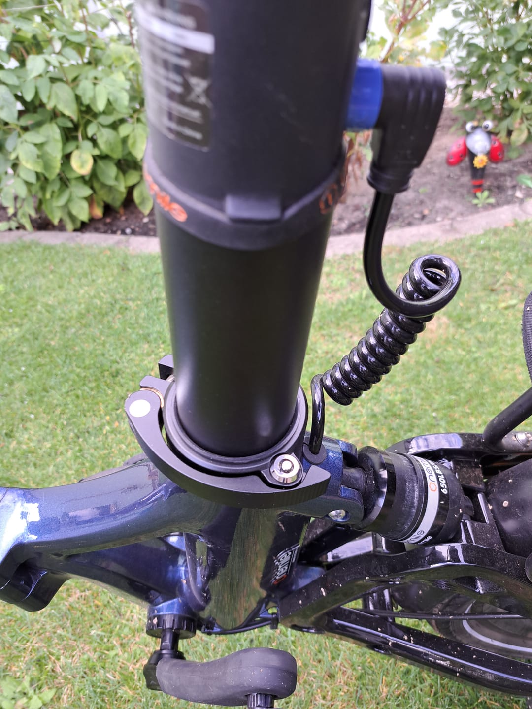 Customer photo review of Onemile Lock for Nomad Integrated Seat Tube Battery