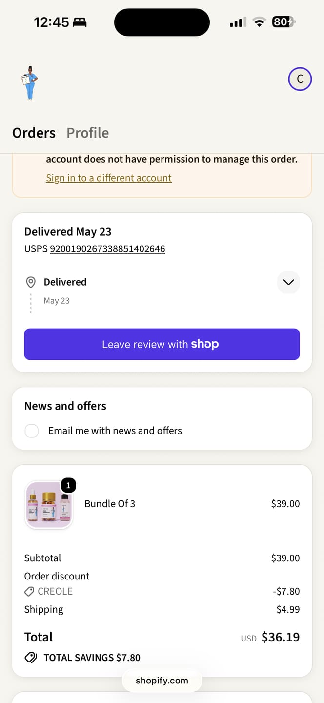 Customer photo review of Bundle Of 3