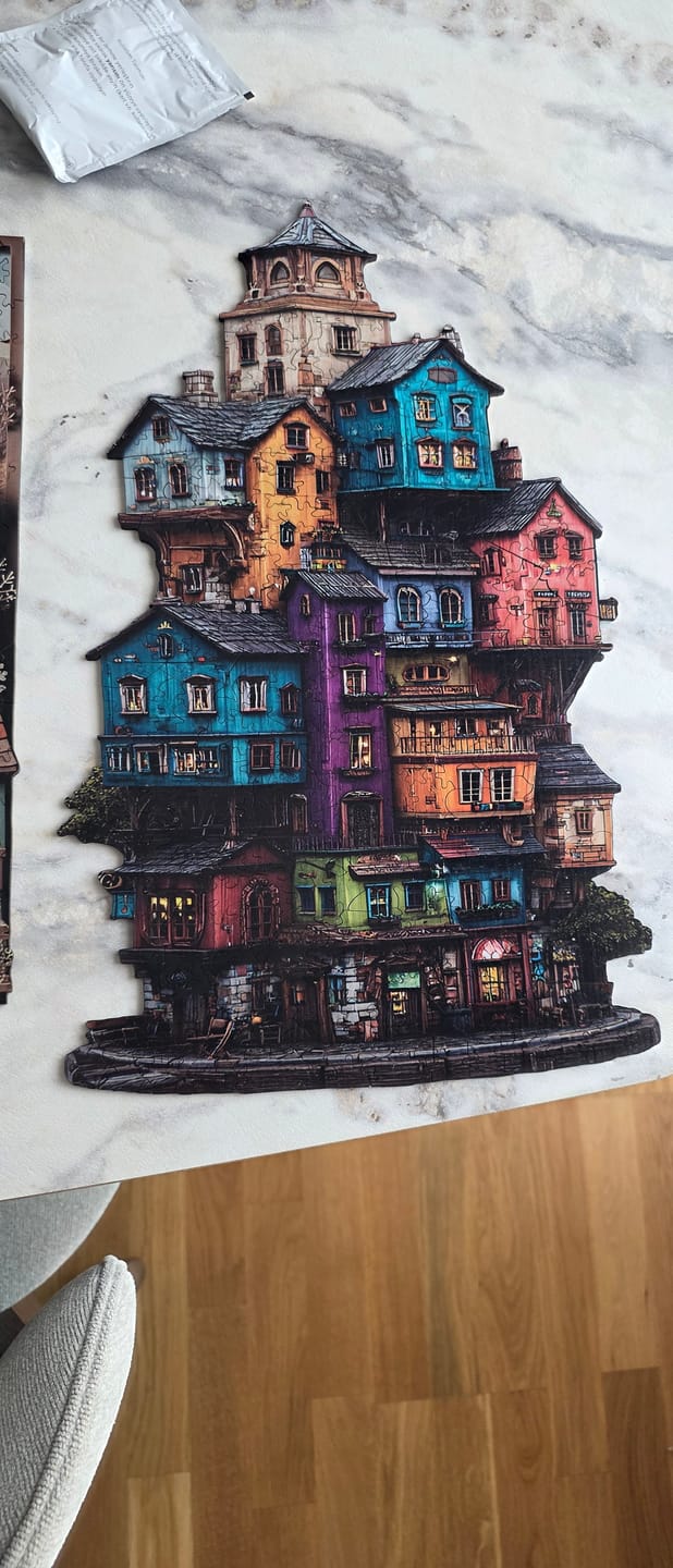 Customer photo review of Ghetto - Ahşap Puzzle