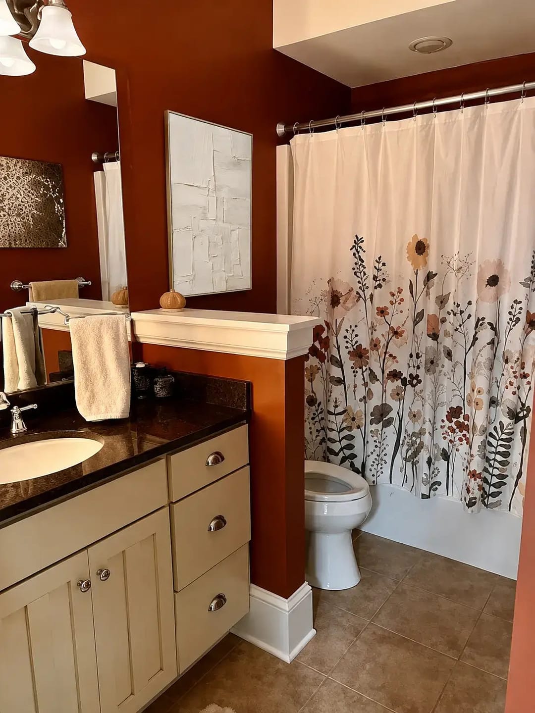 Customer photo review of Sculpted White Wabi Sabi Art