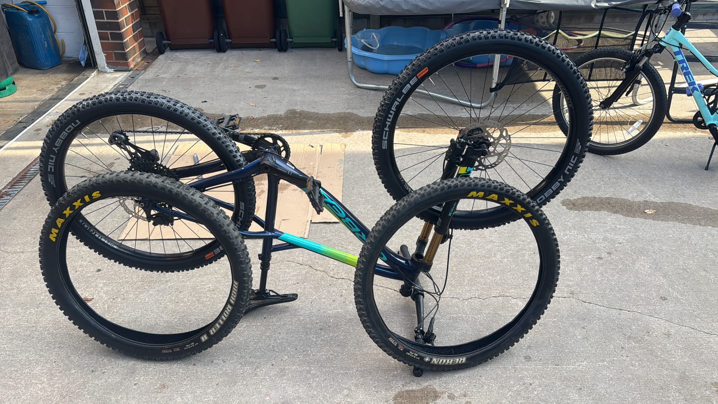 Customer photo review of Schwalbe Nobby Nic 27.5 x 2.40 - EVO - Super Trail - TL-Easy - ADDIX Soft