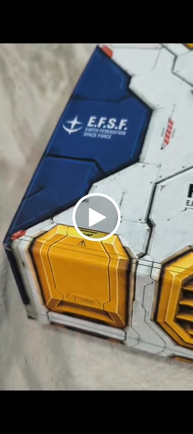 Customer video review of RX-78-2 WHITE BASE EDITION