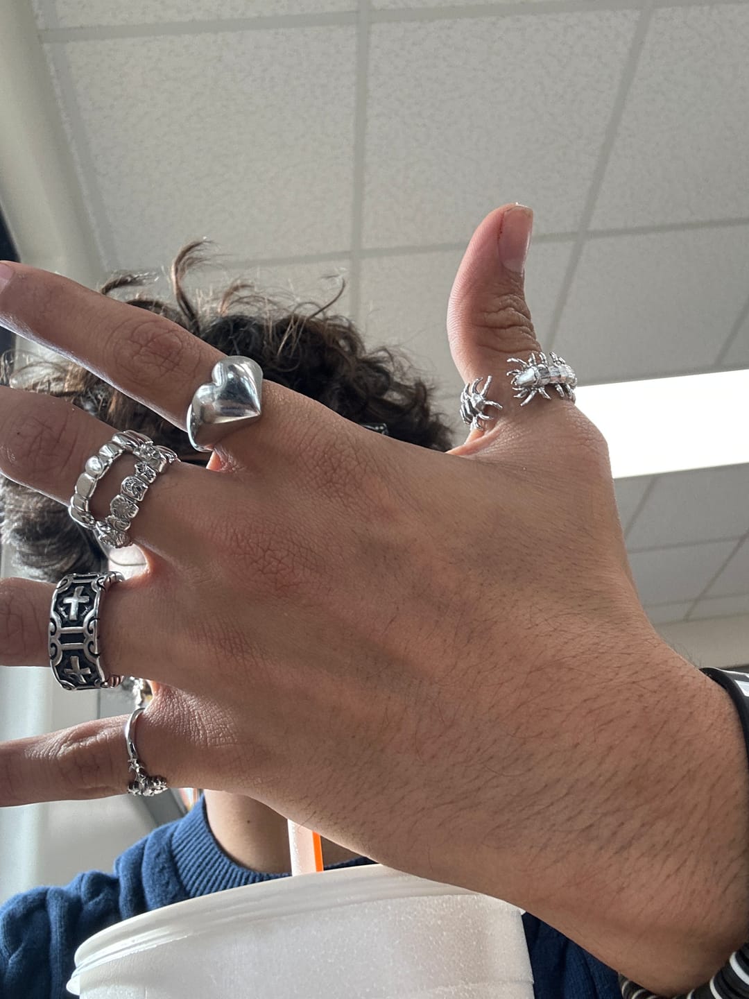 Customer photo review of TRIPLE THREAT RING