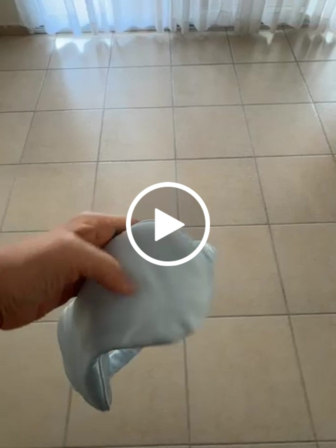 Customer video review of כיסוי עיניים משי טהור