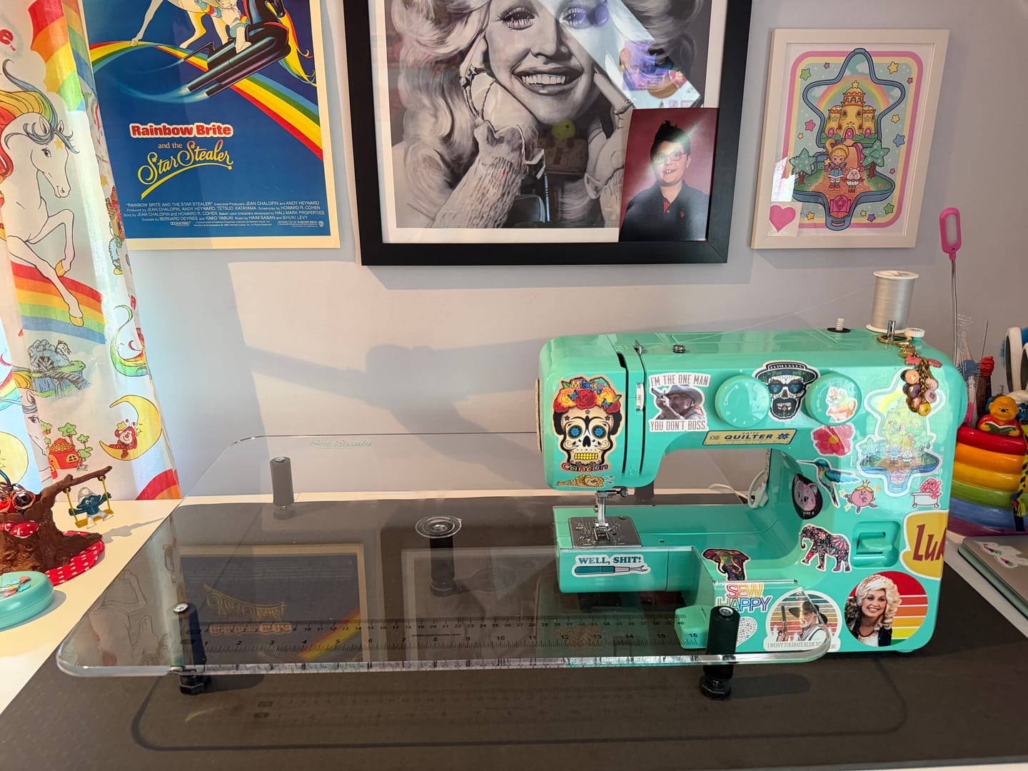 Customer photo review of Sew Steady Sewing Machine Extension Table