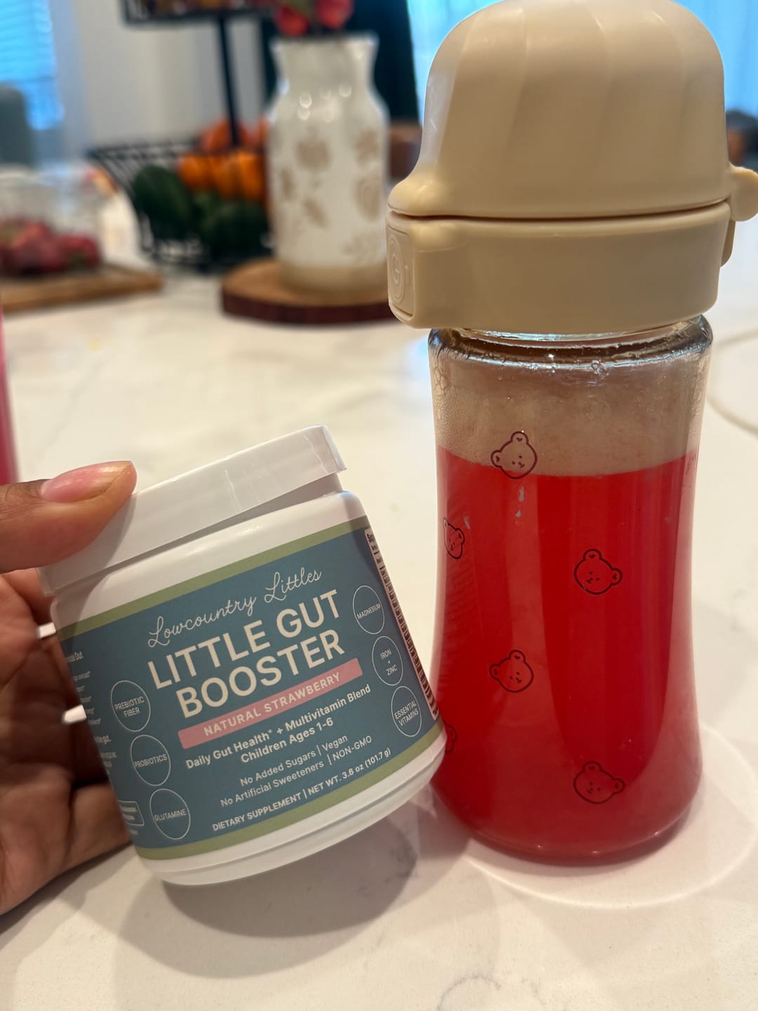 Customer photo review of Little Gut Booster: All-in-One Gut Health for Kids