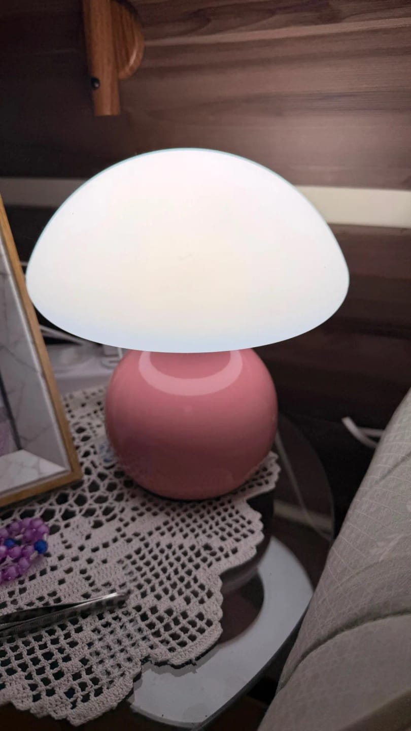 Customer photo review of Milo - Mushroom Table Lamp
