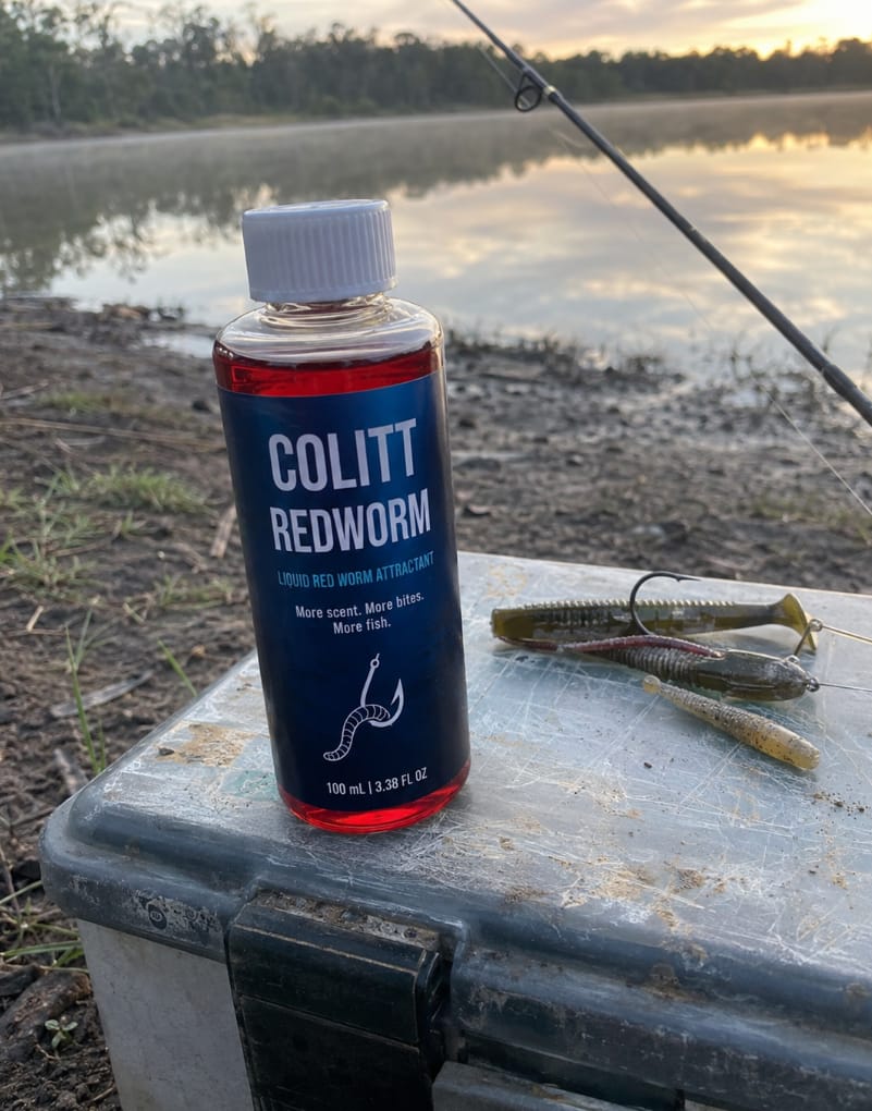 Customer photo review of Colitt - RedWorm Bait