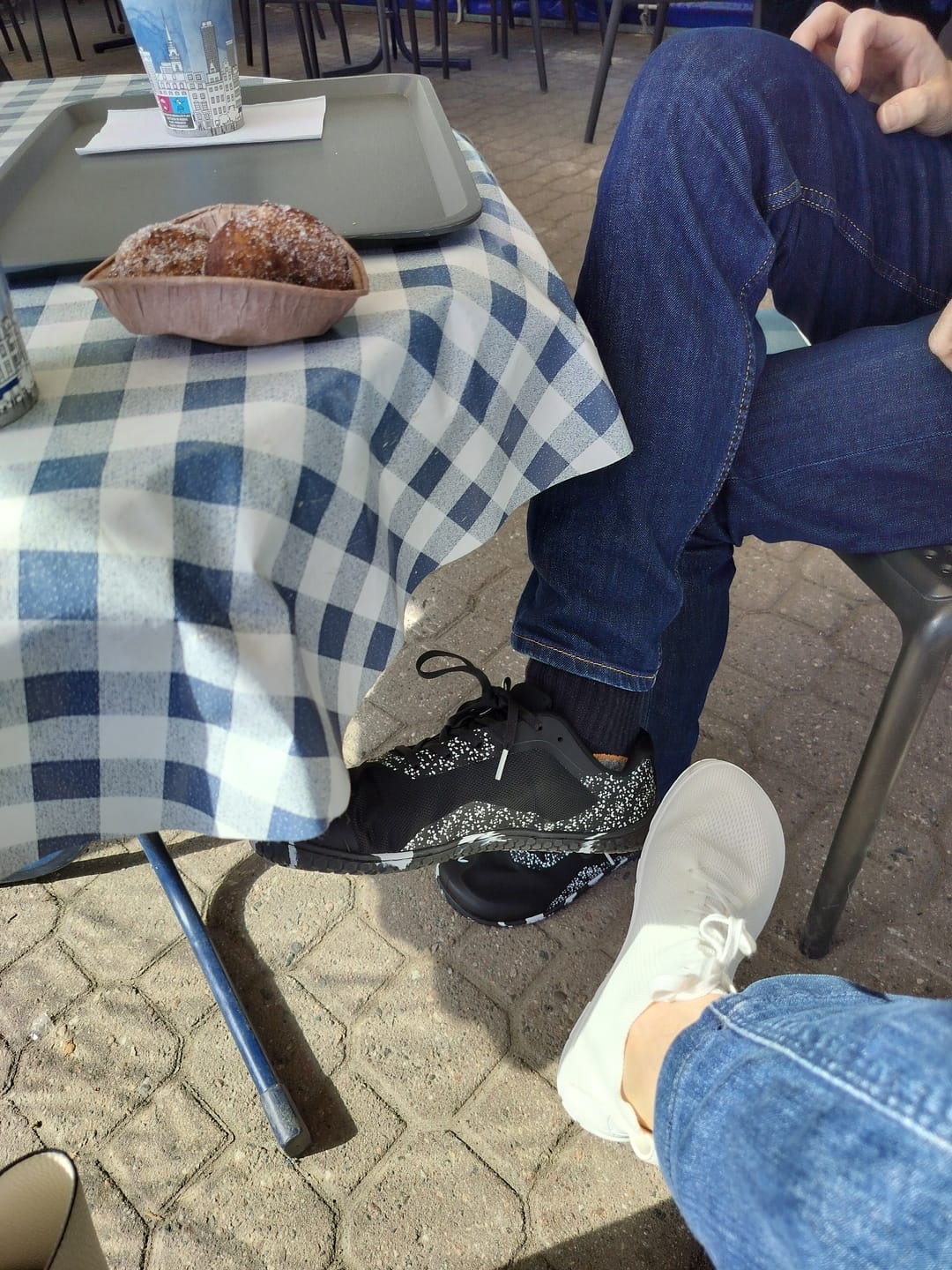 Customer photo review of Vaistoa Iloa Mid | Knitted Barefoot Sneakers