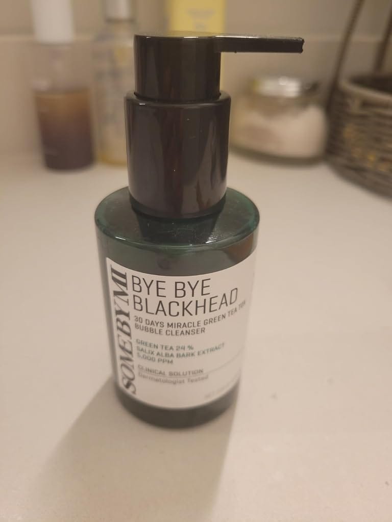 Customer photo review of Some By Mi Green Tea Tox Bubble Cleanser 120g
