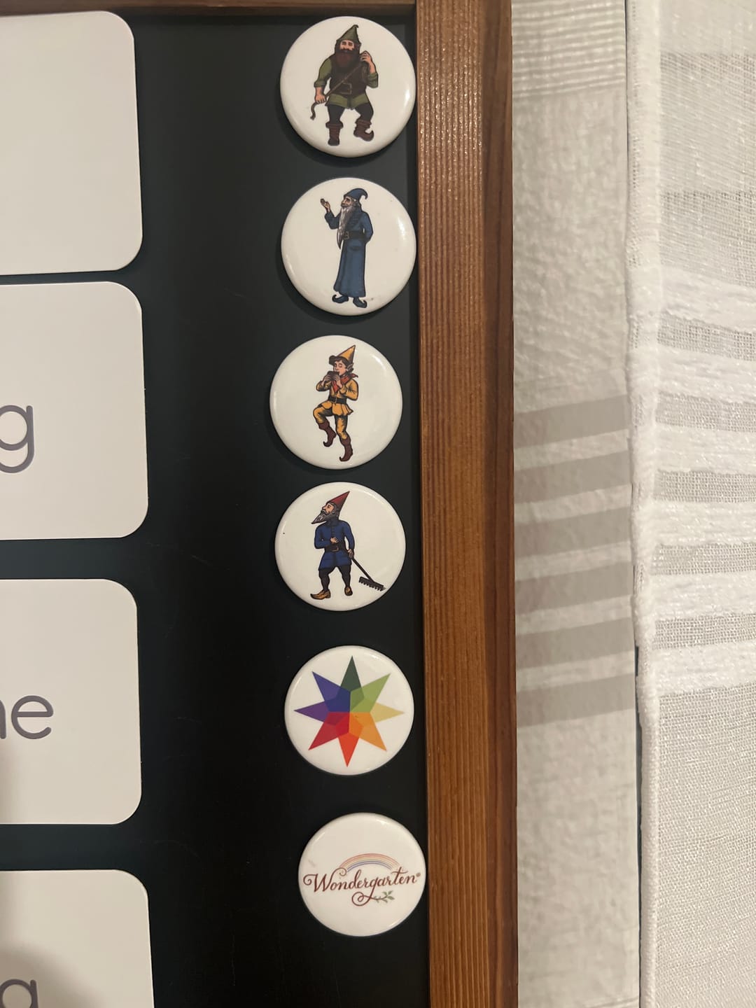 Customer photo review of Wondergarten Magnets (set of 6)