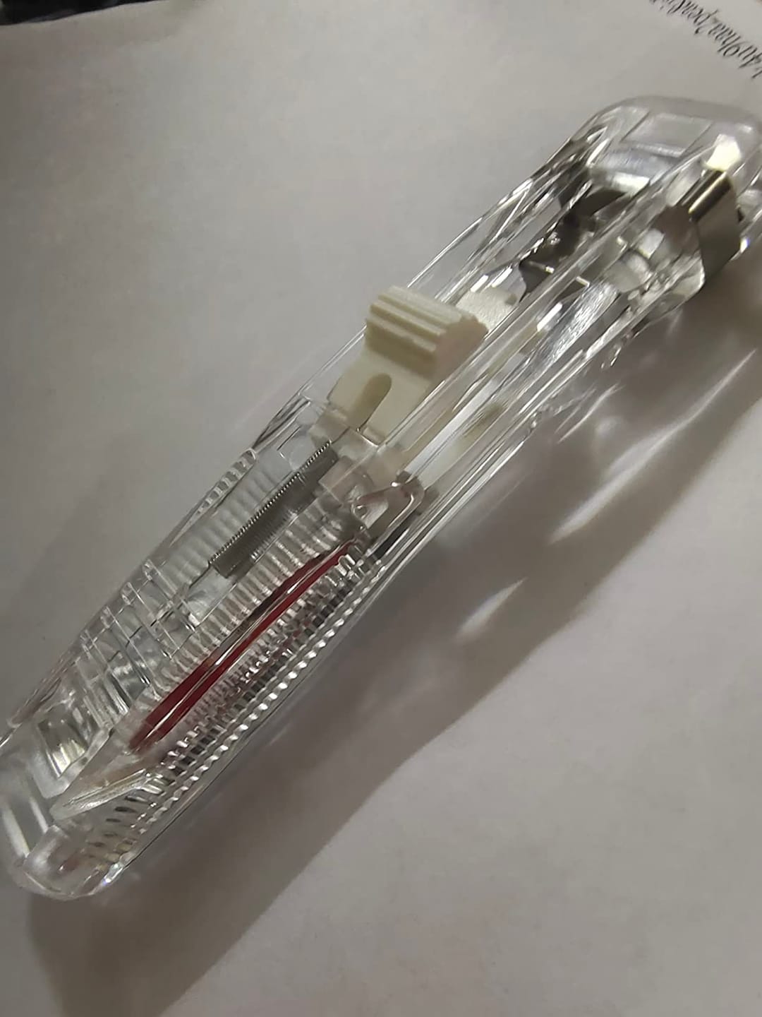 Customer photo review of ClipMate Portable Paper Clip Dispenser