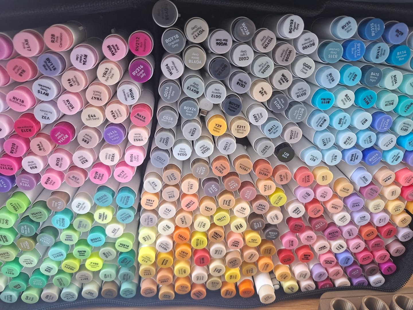 Customer photo review of Ohuhu Marker Bag for Oahu and Honolulu Series