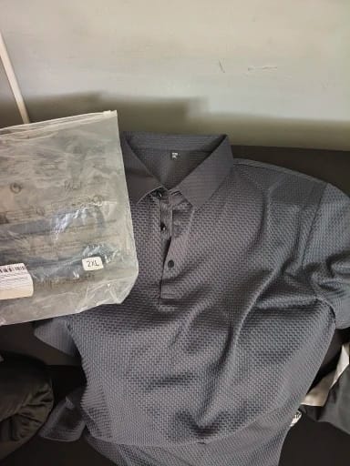 Customer photo review of Le Polo Essentiel, élastique et respirant
