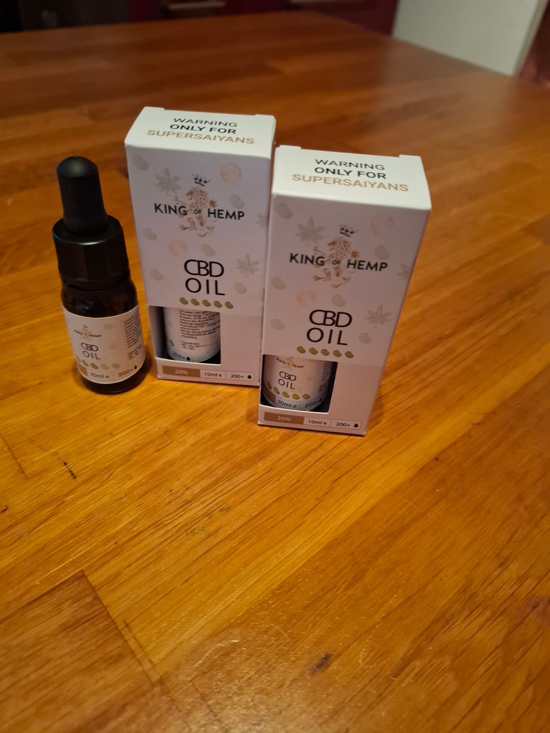 Customer photo review of Organicleaf | King of Hemp CBD Olie 20% – Sterke Balans & Dagelijkse Ondersteuning