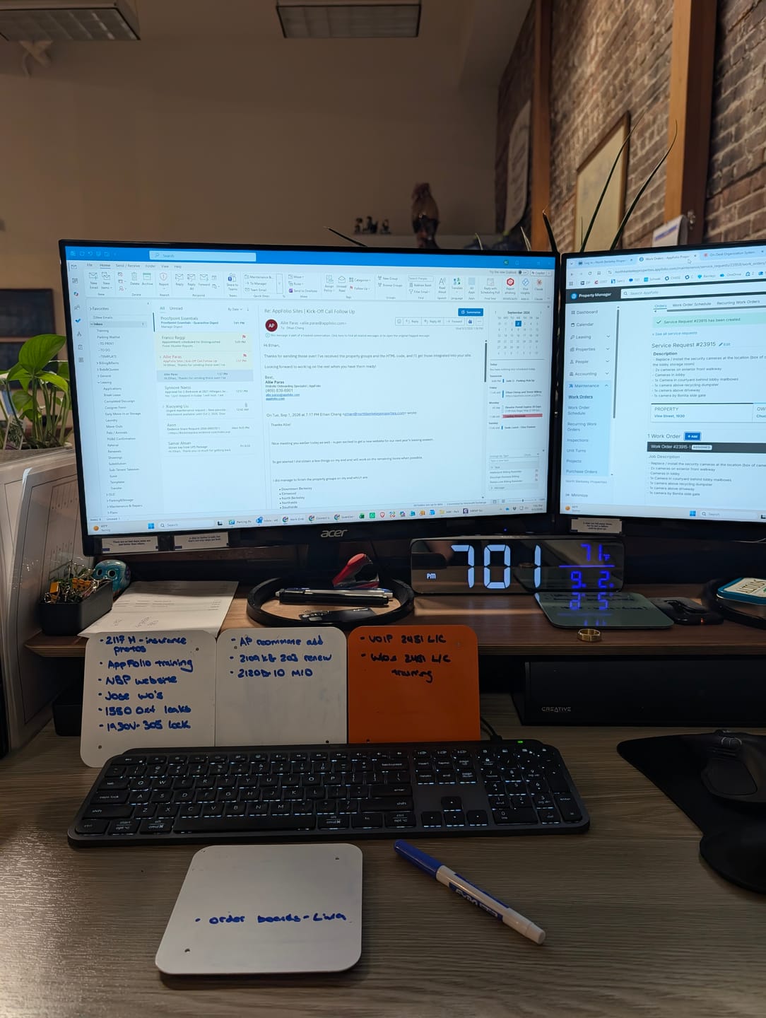 Customer photo review of Magnetic Dry Erase Flow Cards