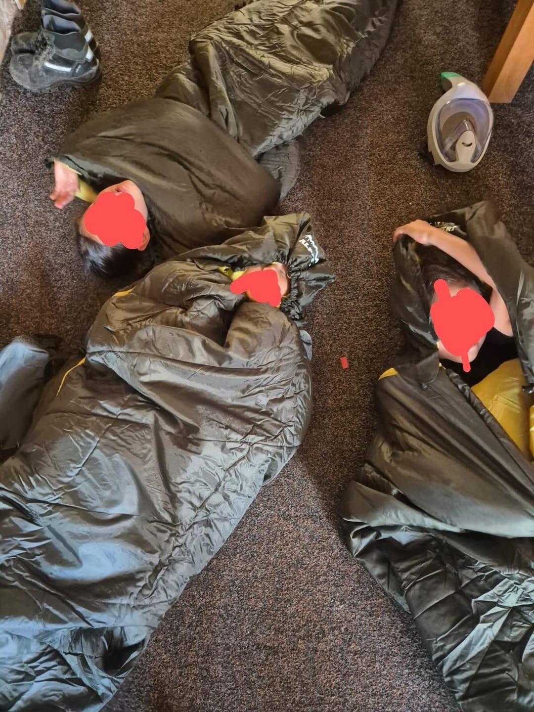 Customer photo review of Sommerschlafsack nur 880g