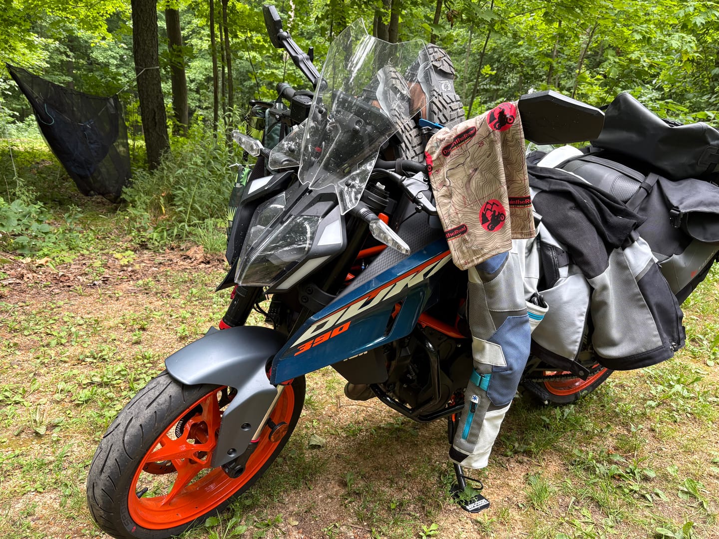 Customer photo review of Dork in the Road Neck Gaiter