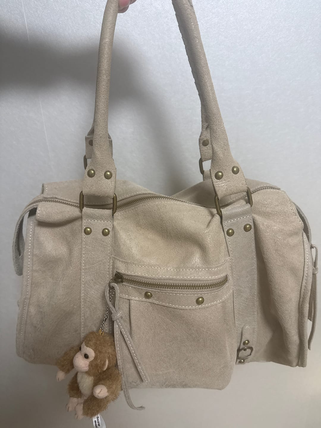 Customer photo review of It girl bag Cremé