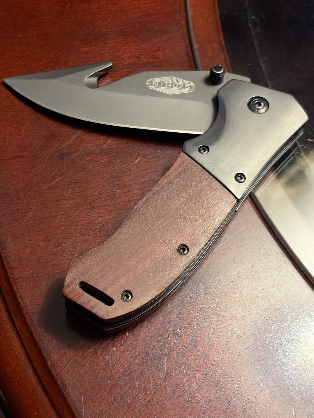 Customer photo review of HOLY GRAIL™ POCKET KNIFE