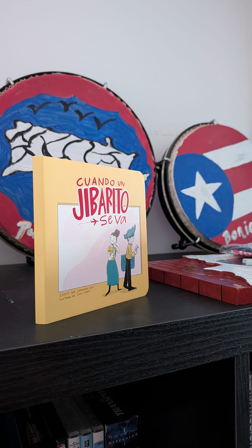 Customer photo review of Cuando un Jibarito se va | Mini Board Book