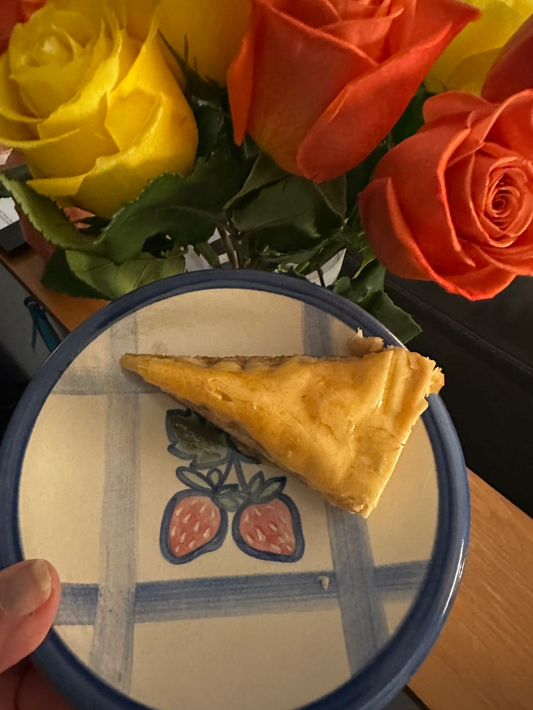 Customer photo review of Strawberry Picnic Bread & Butter Plate