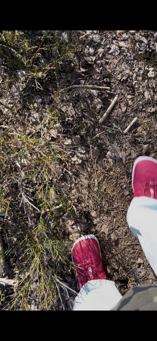 Customer photo review of Vaistoa Kiva Kids | Mesh Barefoot Sneakers