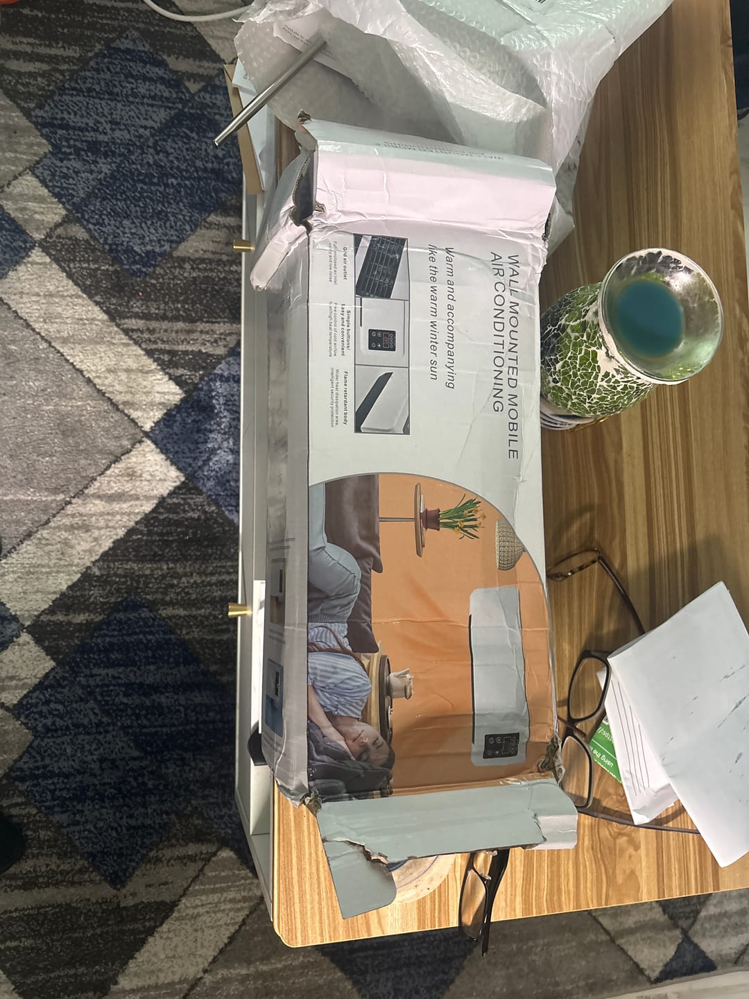 Customer photo review of 🔥Limited Discount🔥Ductless Portable Air Conditioners No Windows Needed
