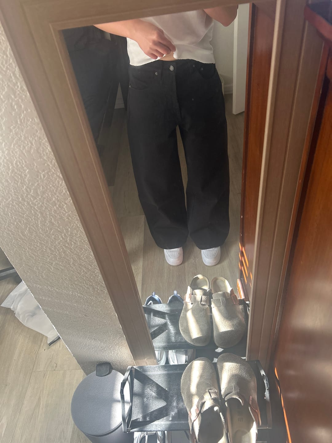 Customer photo review of Black Selvedge Denim