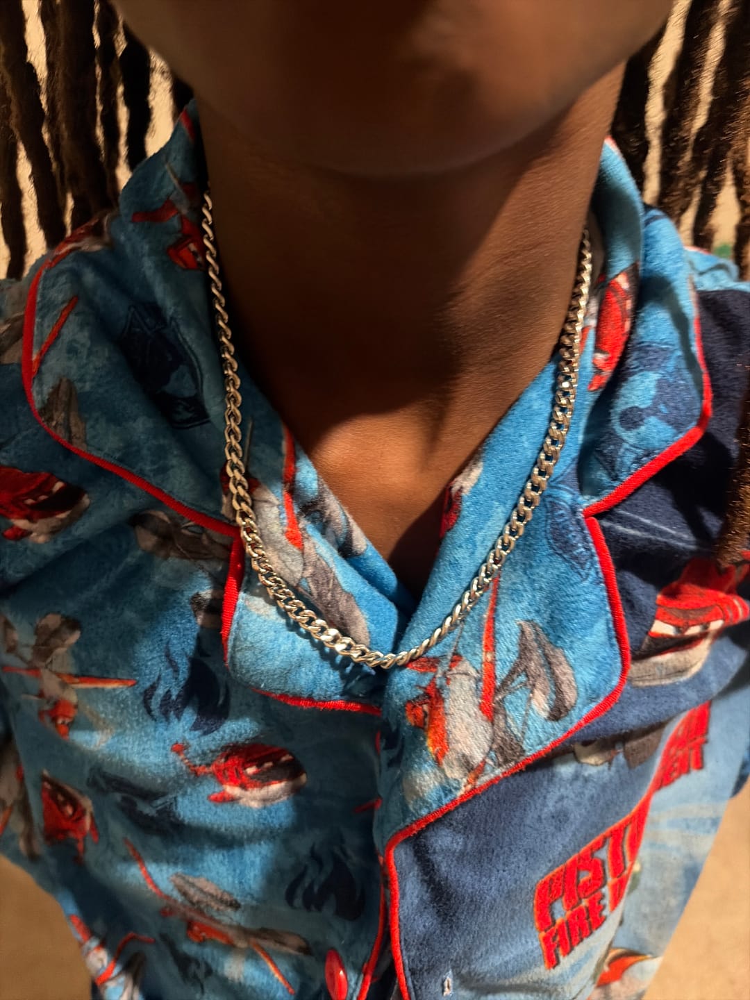 Customer photo review of 5mm Cuban Link Chain
